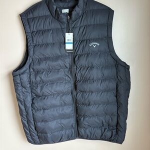 Callaway Men's Black Puffer Vest